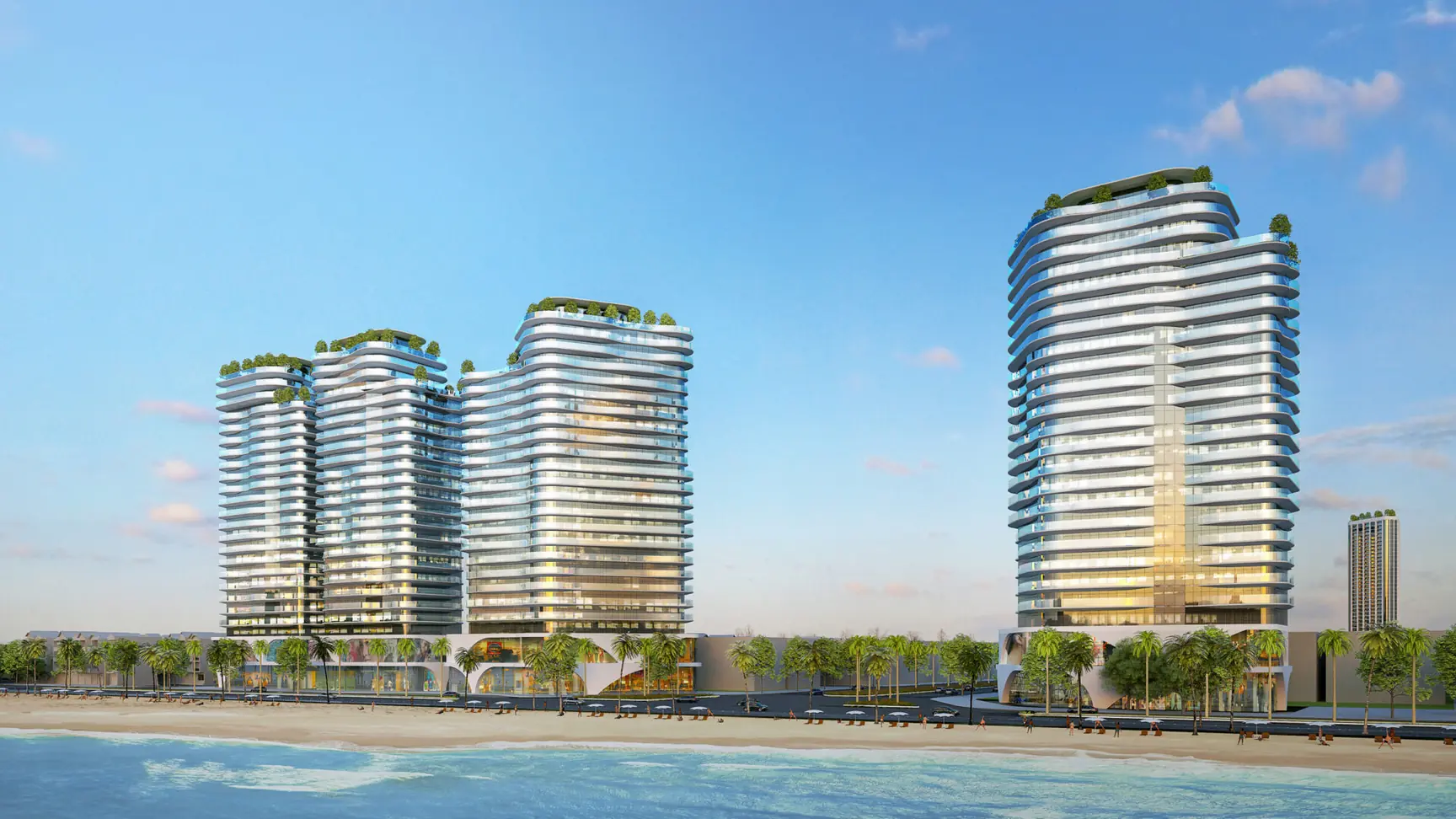 5-star hotel apartment complex